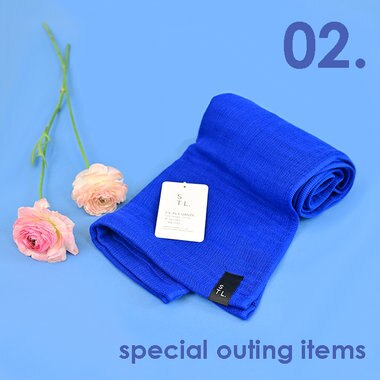 SHINTO TOWEL 【2.5-PLY GAUZE】 ロングタオルマフラー