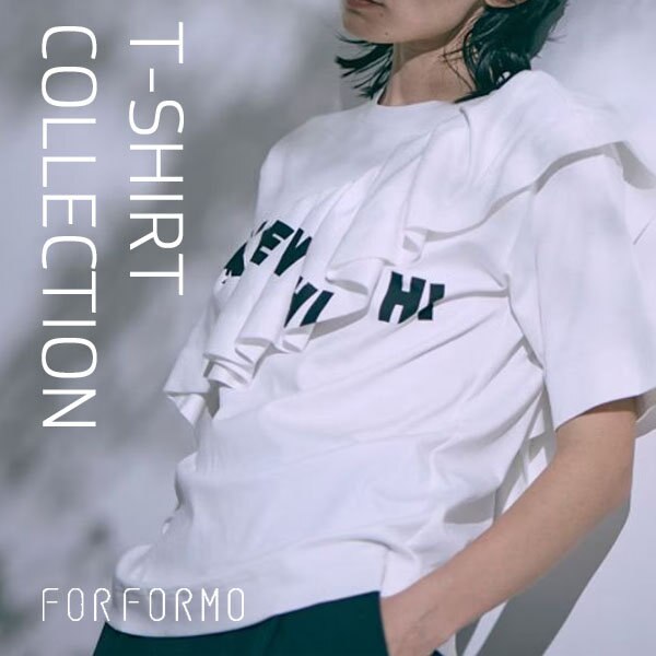 初夏に映える、上品Tシャツ