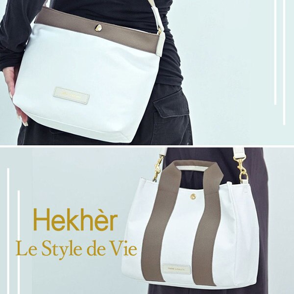 キレイめで汚れにくい！夏の爽やか『白バッグ』