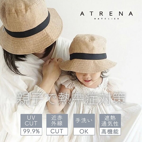 暑い毎日に、親子でも体感-10℃コカゲル帽子！