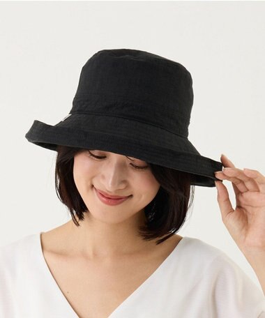ATRENA 体感-10℃コカゲル リネンエッジアップハット