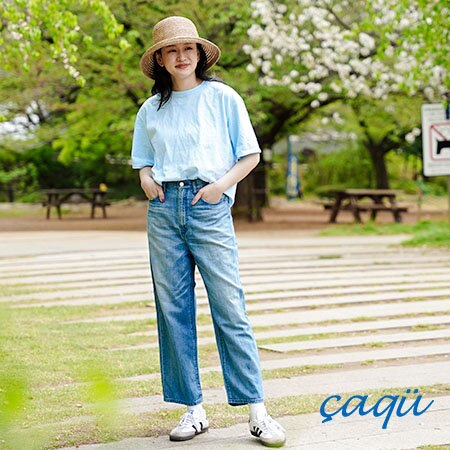 夏から暑い秋口まで活躍する日本のリネンデニム。