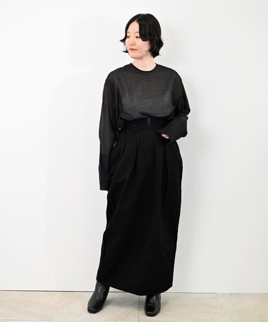 woadblue ＜坪田あさみさんコラボ＞COCO ココ  デニムスカート