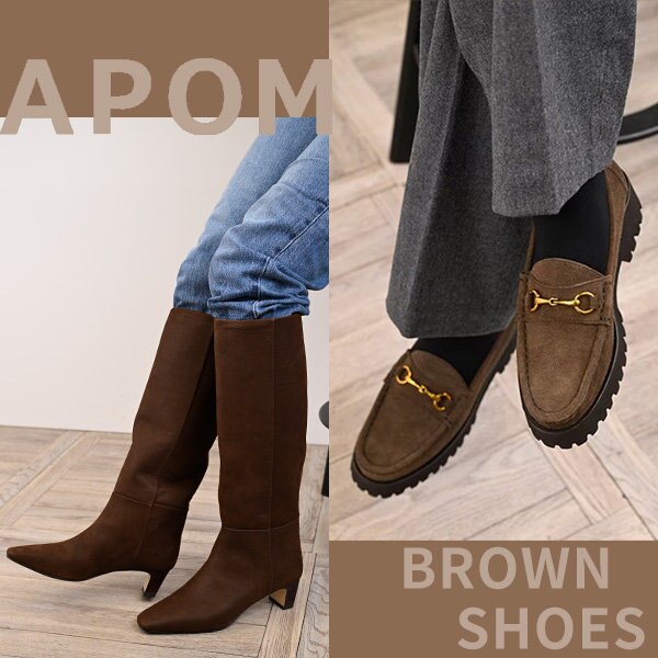 秋冬の足もとに映える、上品ブラウンシューズ