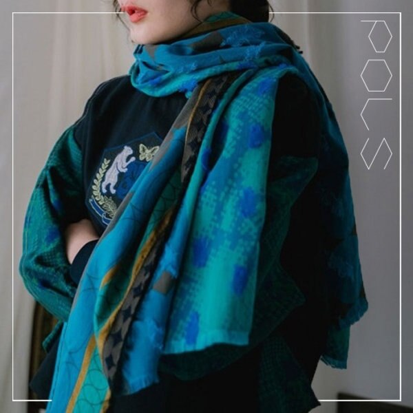 ふさふさ揺れる、冬の彩り。MIXTURE フサスカーフ