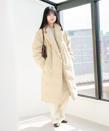 KWD 【日本製/高品質ダウン】KWD DOWN COAT ダウンコート