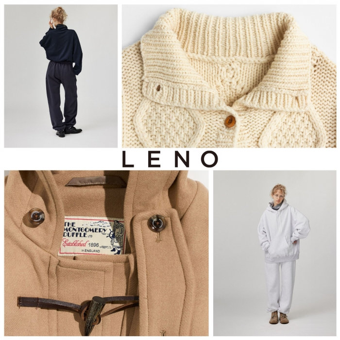 LENOの新作UNISEXアイテムで作る大人カジュアル
