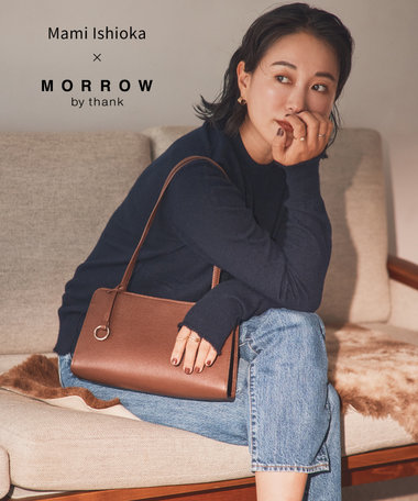 MORROW by thank 【石岡真実コラボ】NOAH ショルダーバッグ
