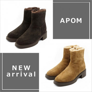 冬のおしゃれを支える、新作ムートンブーツ