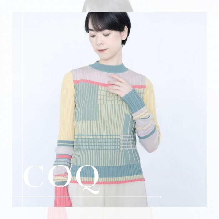 【COQ】"素材×デザイン×エシカル”を感じる注目のニットをご紹介