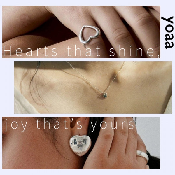 yoaaのハートジュエリーでクリスマスをもっとハッピーに