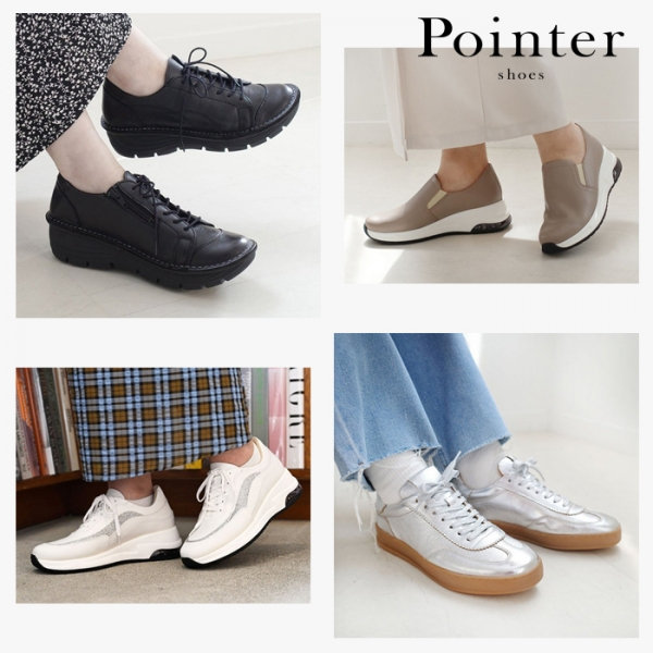 毎日コーデが変わる。Pointerの厚底＆ベーシックスニーカー