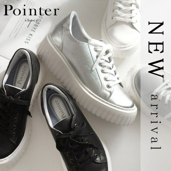 歩きやすさをまとう、Pointerの新作スニーカー