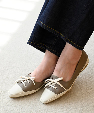 APOM 【CRAHUG限定】日本製 晴雨兼用フラットスニーカーパンプス15