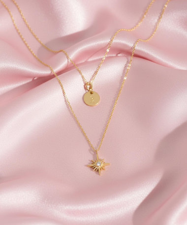 blancotokyo 【金属アレルギー対応】モチーフネックレス AMANECER