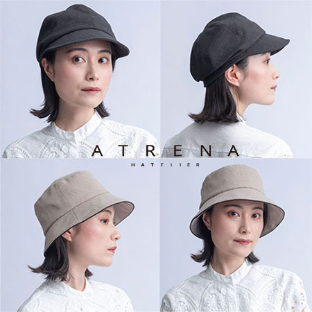 UVカット＆エンボス加工の上品ハット
