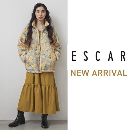人気ブランド「ESCAR」の新作アイテムをCHECK！