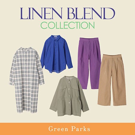 【お手入れ簡単＆さらっと軽い着心地】リネンブレンドCollection