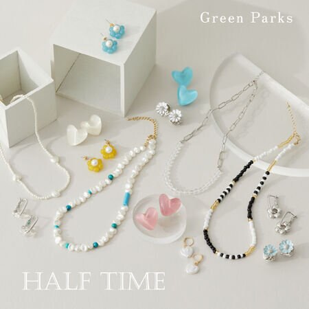 アクセサリーブランド「HALF TIME」から夏っぽアクセが登場♪