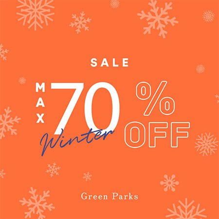 【最大70％OFF】WINTER SALE 開催中！