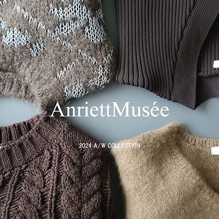 【AnriettMusee】2024AW COLLECTION発売中！