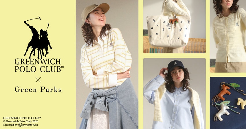 【Green parks】GREENWICH POLO CLUB™ × Green Parks