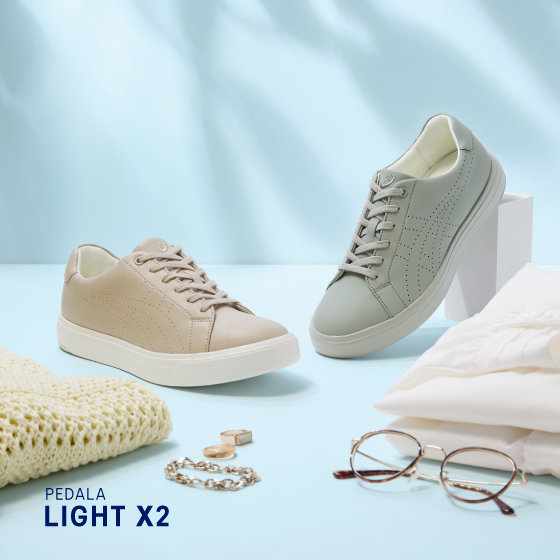 足どり軽やかに、 新しい色と歩き出そう