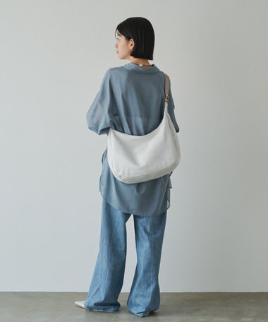 russet ソフトレザーラウンドビッグショルダーバッグ(CE-1325-WEB)