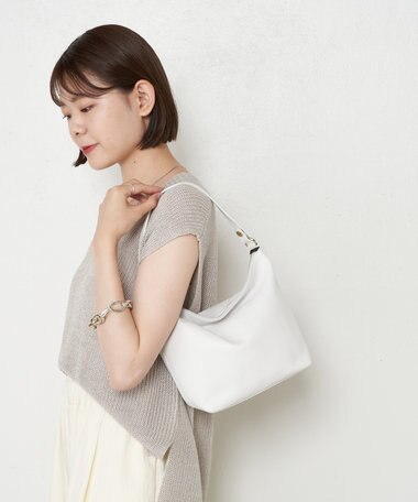 russet ソフトレザーシンプルショルダーバッグ (CE-1328-WEB)