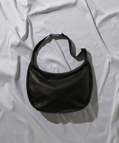 russet ソフトレザーラウンドビッグショルダーバッグ(CE-1325-WEB)