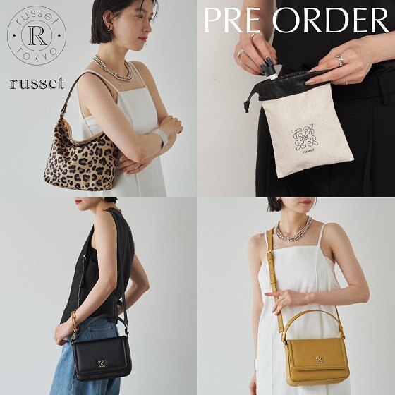 《PRE ORDER》待望の新作ポーチが登場！