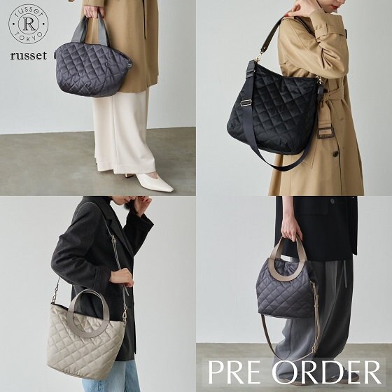 《PRE ORDER》オンワード・クローゼットで大人気のキルティングが今年も登場！