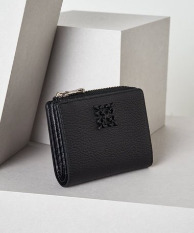 russet ＜お財布人気NO.1＞モノグラムプレートハーフウォレット(SO-376)