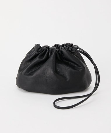 russet レザー巾着4WAYショルダーバッグ(CE-1454)