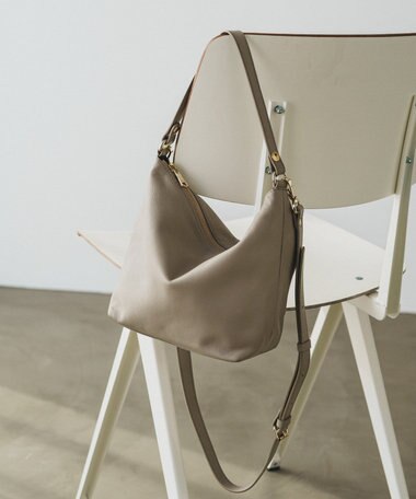 russet ソフトレザーシンプルショルダーバッグ (CE-1328-WEB)