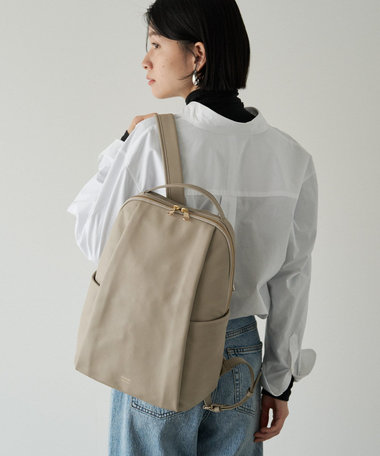 russet ＜背面メッシュ仕様＞レザーリュックサック(CE-1373)