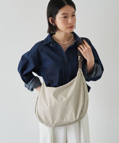 russet ≪ショルダーバッグ人気NO.1モデル≫クラウズナイロンラウンドビッグショルダーバッグ(CE-1292)