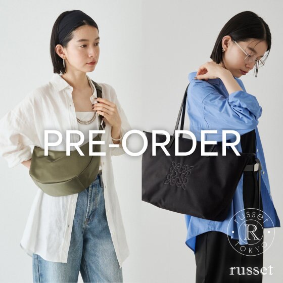 【PRE ORDER】人気の素材に新型が登場！