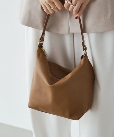 russet ソフトレザーシンプルショルダーバッグ (CE-1328-WEB)