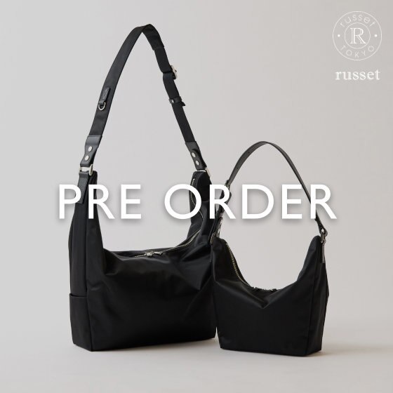 【PRE ORDER】スタイリッシュにきまる日常バッグが新登場！