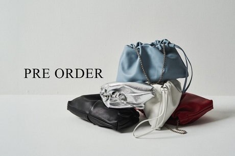 PRE ORDER】レザー巾着4WAYミニショルダーバッグ | ONWARD CROSSET