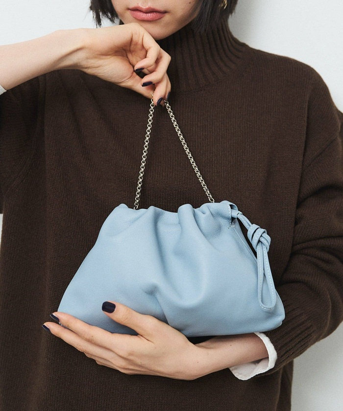 PRE ORDER】レザー巾着4WAYミニショルダーバッグ | ONWARD CROSSET