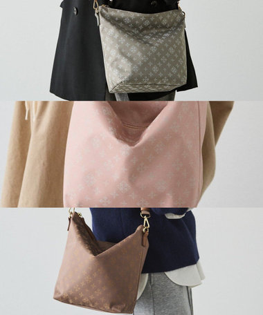  ナイロンジャガード2WAYミニショルダーバッグ(CE-1627)