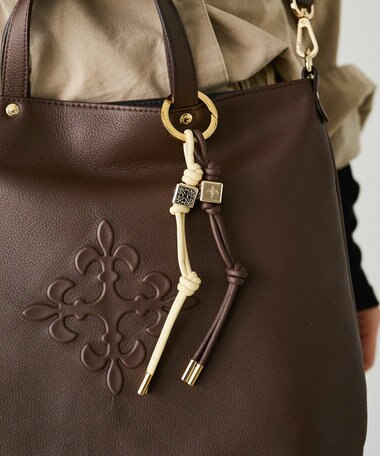  レザーコードバッグチャーム(Z-223)