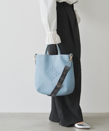  スリム2WAYトートバッグ <エンボスモノグラム>(CE-1611)