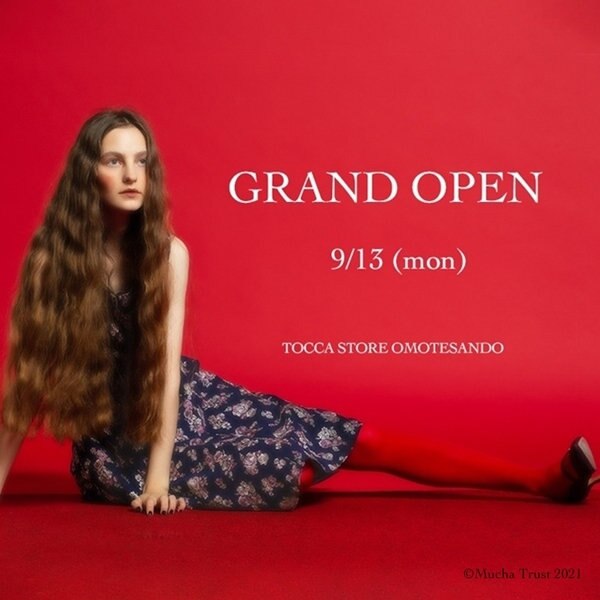 TOCCA STORE 表参道店 オープンのお知らせ