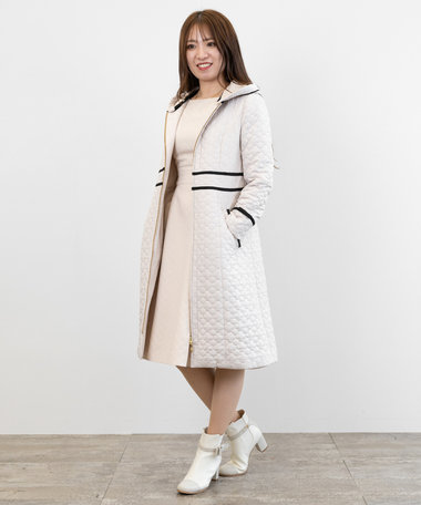 TOCCA LAURA キルティングロングコート