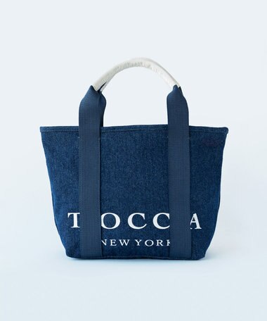 TOCCA 【WEB＆一部店舗限定】BIG TOCCA DENIM TOTE トートバッグ