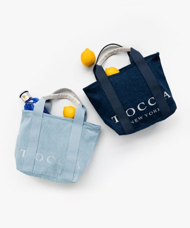 TOCCA 【WEB＆一部店舗限定】BIG TOCCA DENIM TOTE トートバッグ