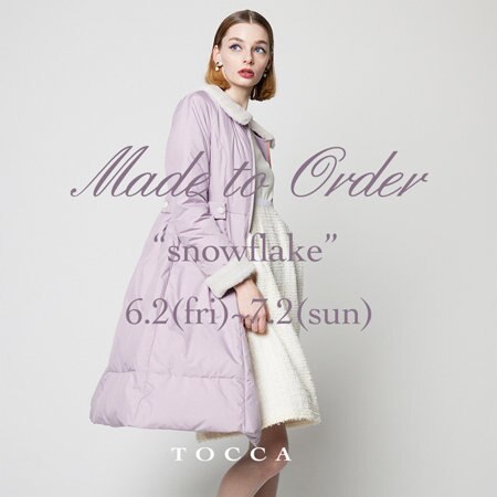 本日より発売開始！完全受注生産 SNOWFLAKE COAT